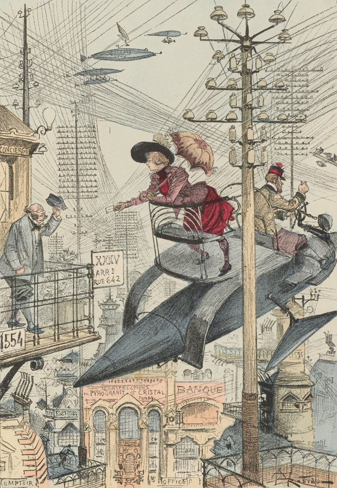���������� �����. ����������� ������� ������ ��� �Le vingtième siècle�. 1883 ���