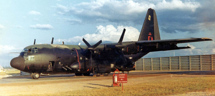 AC-130A �� ���� ����. ����� 1969 ����