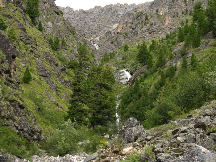 Прогулялись к водопадику