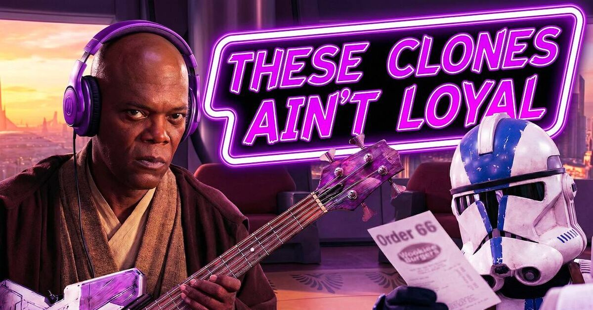 Star Wars: Bass Windu - These Clones Ain't Loyal - Контент нейросетей, Star Wars, Джедаи, Сэмюэл Л Джексон, Клоны, Приказ 66, Видео, YouTube
