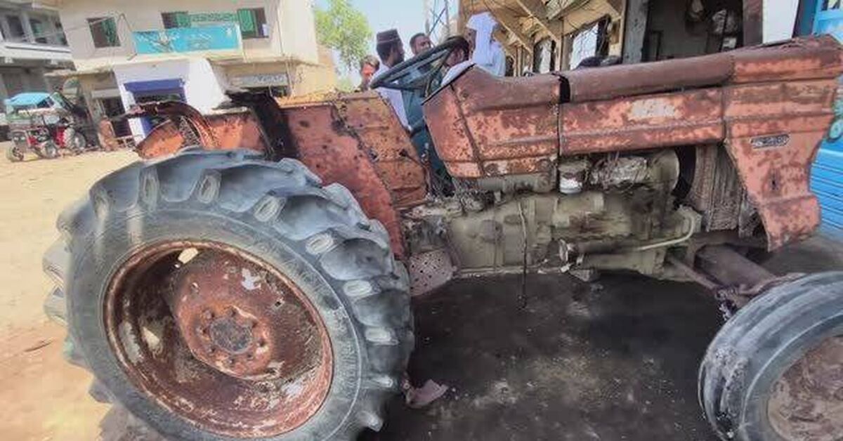 Реставрация 50-летнего трактора. Пакистан - Пакистан, Ремонт техники, Рукожоп, Автосервис, Трактор, Процесс, Пакистанские технологии, Поломка, Пакистанцы, Видео, Rutube