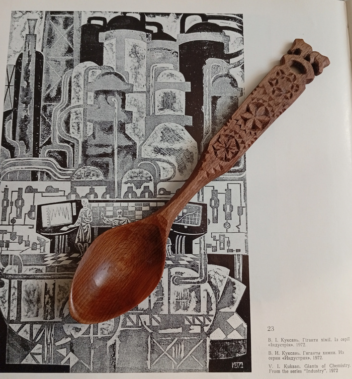 Ложка из бука