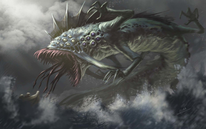 ArtStation - Dagon , Enmanuel Martinez