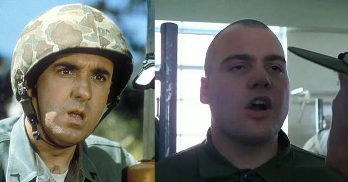 Кстати, в России тему не выкупили совершенно, а американцы оценили, потому что рядовой Куча был действительно своей тупостью и даже немного внешностью похож на героя сериала "Гомер Куча - морпех"