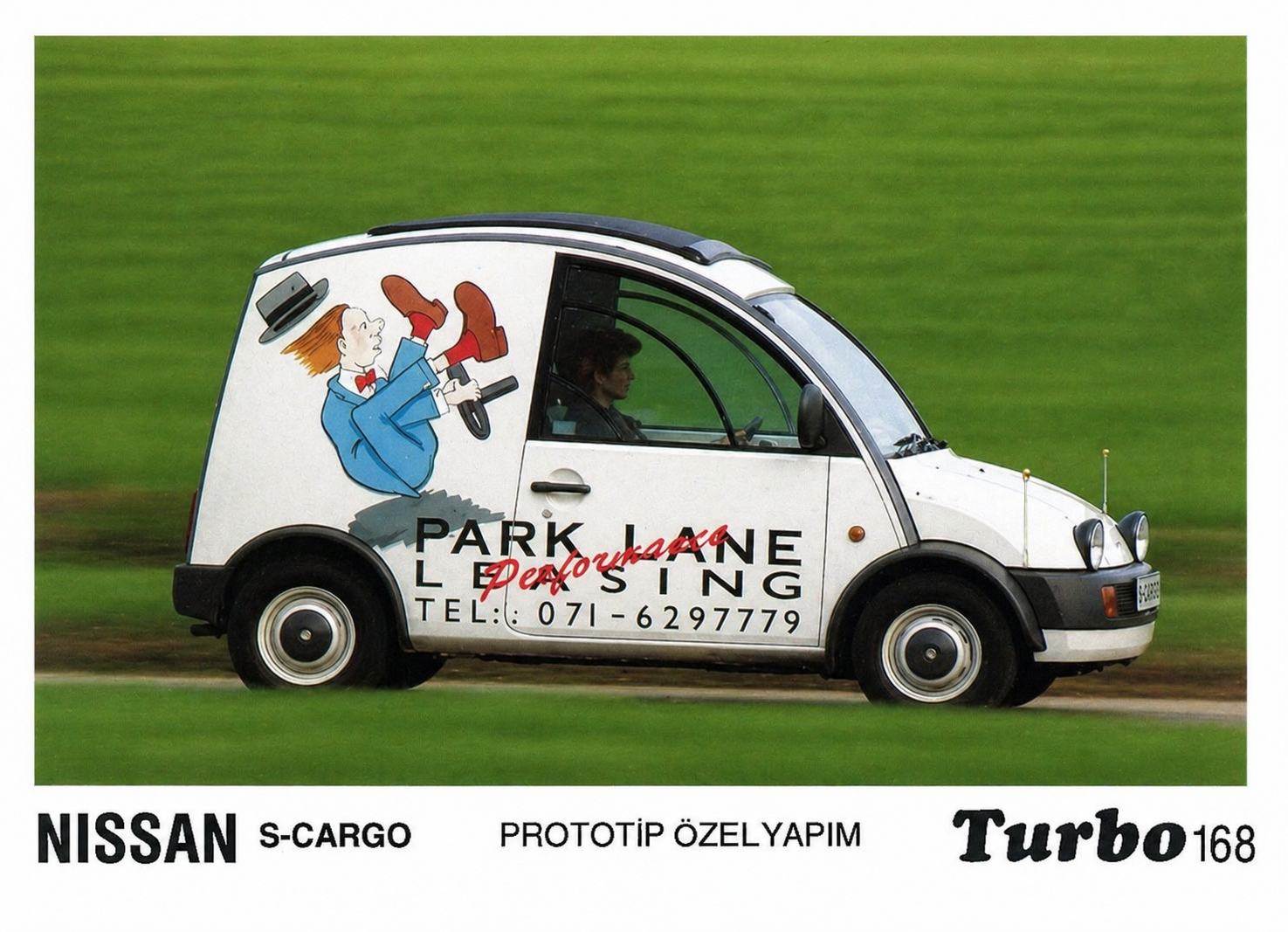 Вкладыш №168 — Nissan S-Cargo, восстановленное изображение