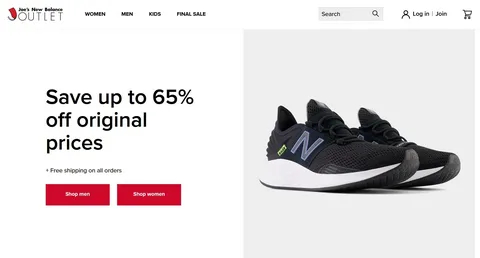 ��� �������� � ����� Joe�s New Balance Outlet � �� � ��� ���� � ������ �������