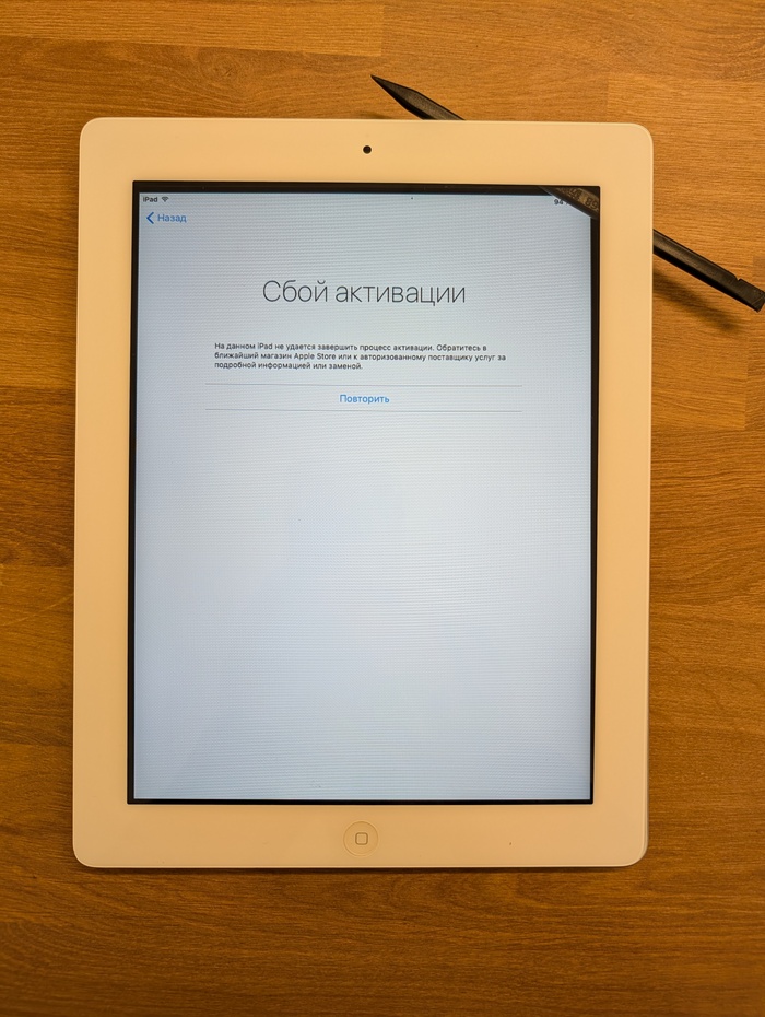 ����� iCloud �� iPad 2 WiFi + Cellular