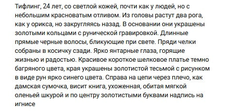 Не совсем концепт, а описание внешнего вида (концепт появился чуть ранее и он к сожалению не был записан в виде текста, а только витал в голове)