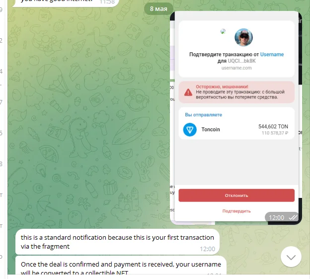 Buying/Selling Telegram Usernames - My, Neural Network Content, Fraud, Deception, Telegram, Longpost, Negative