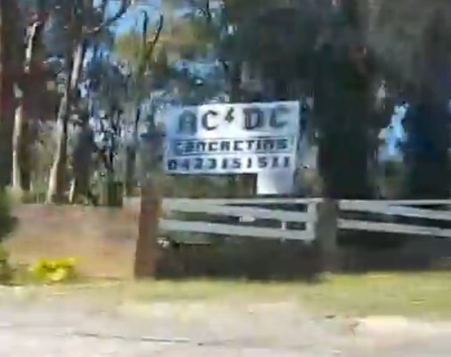 AC/DC concerting. Свадьбы, дни рождения, Бар-мицва. Звоните.