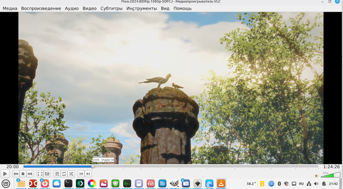���������� VLC. ������������ ����� �����. �������� � Blender.��� ��������� ����� �