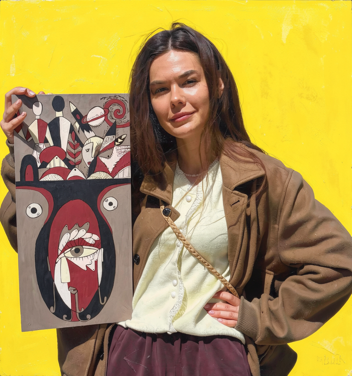 Ответ на пост «Рисую, пока рисуется»