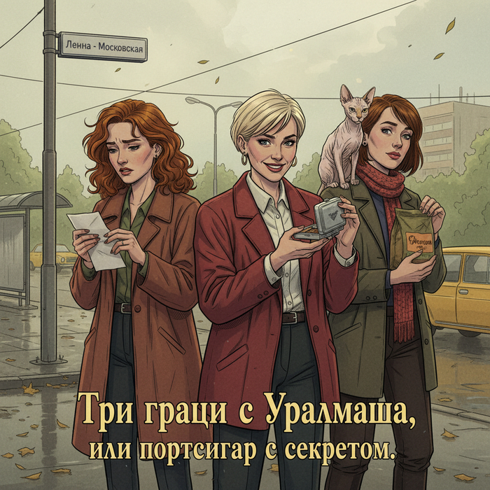 «Три грации с Уралмаша, или портсигар с секретом.»