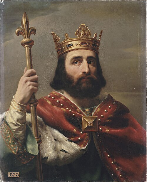 Пипин III Короткий - майордом франков (с 741), затем король франков (751-768), первый из династии Каролингов, отец первого императора Запада Карла Великого