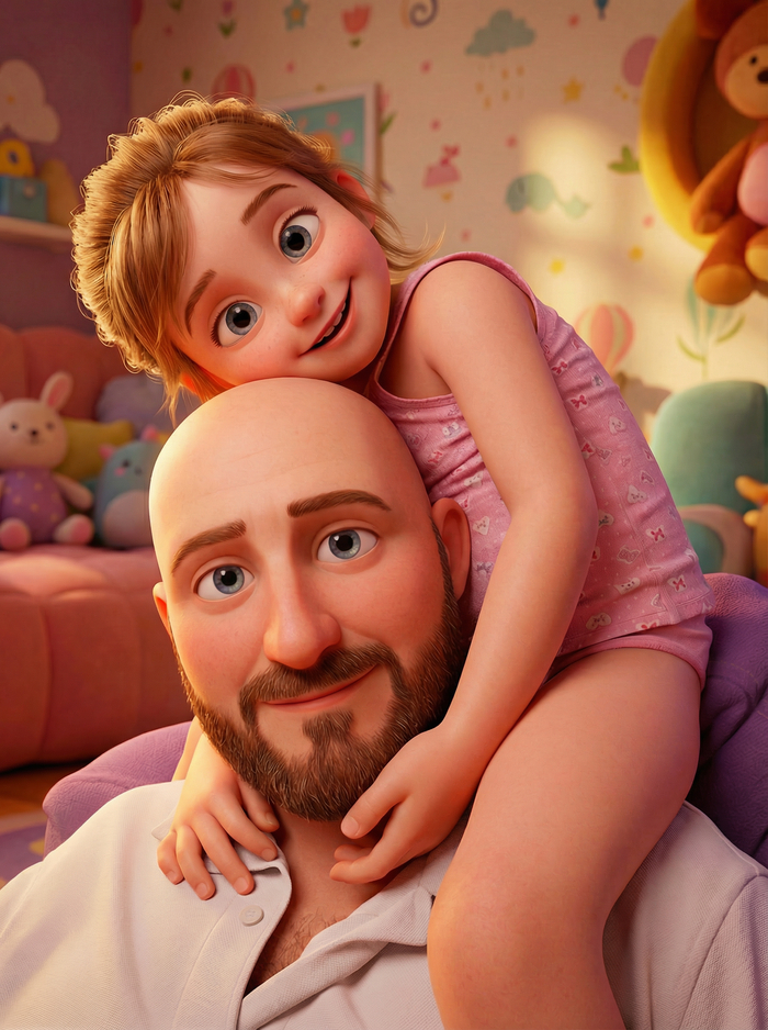 Как вам фотки в стиле Pixar?