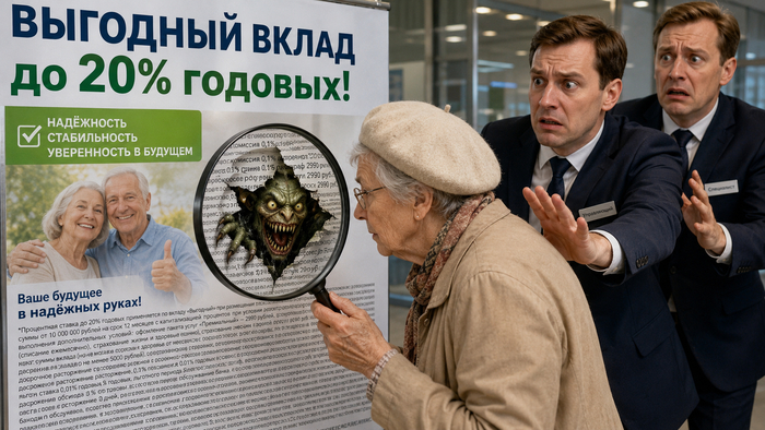 Когда клиент дошёл до мелкого шрифта, у банка начался стресс-тест.