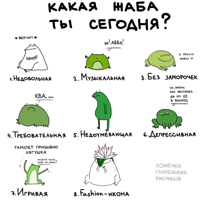 Какая Жабка ты ?
