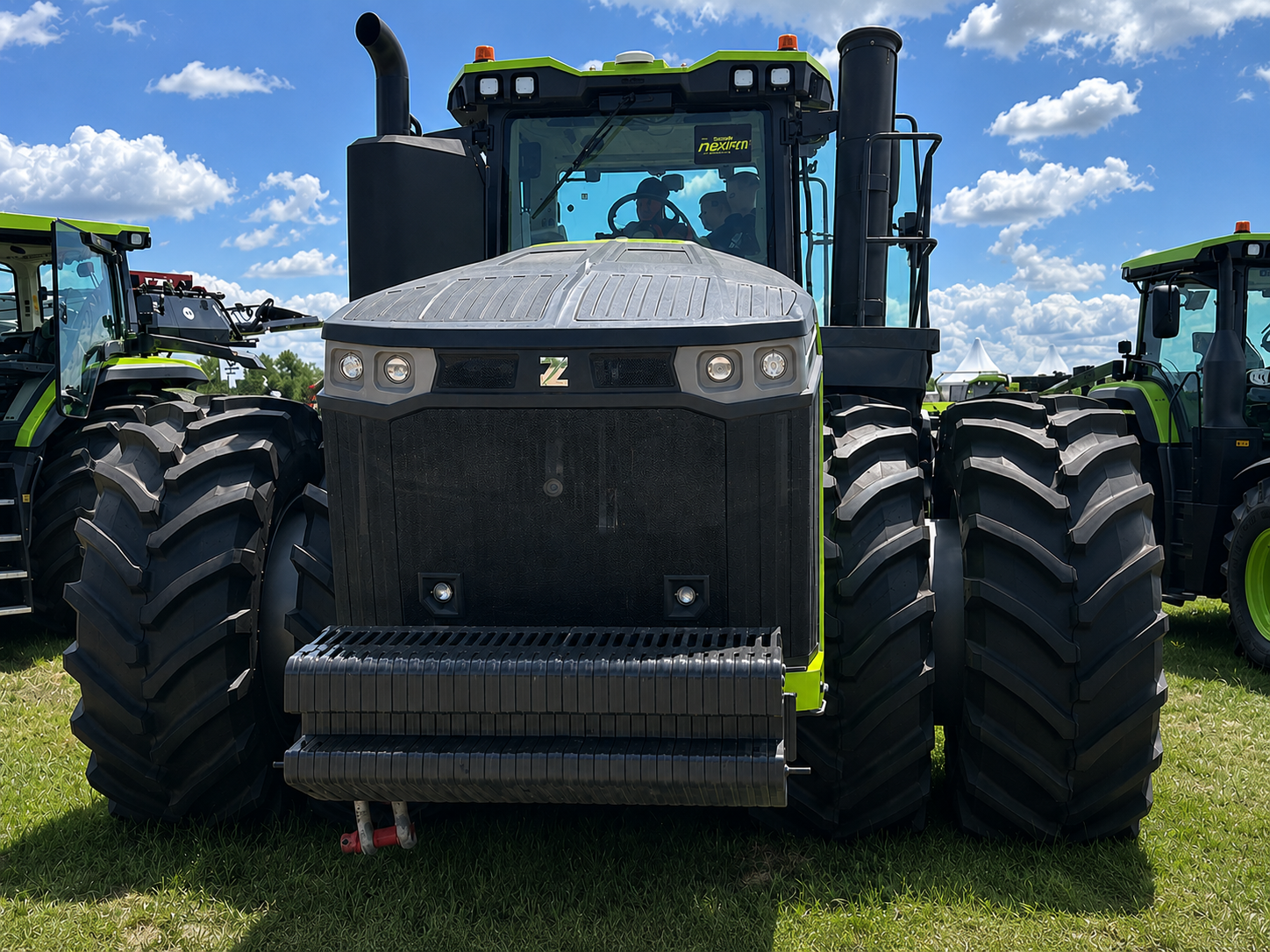 The Zoomlion 9D700, a hybrid tractor with 700+ hp, debuts in Russia! - My, Agroscout360, Agronews360, Tractor, Technologies, China, Agricultural machinery, Сельское хозяйство, Longpost