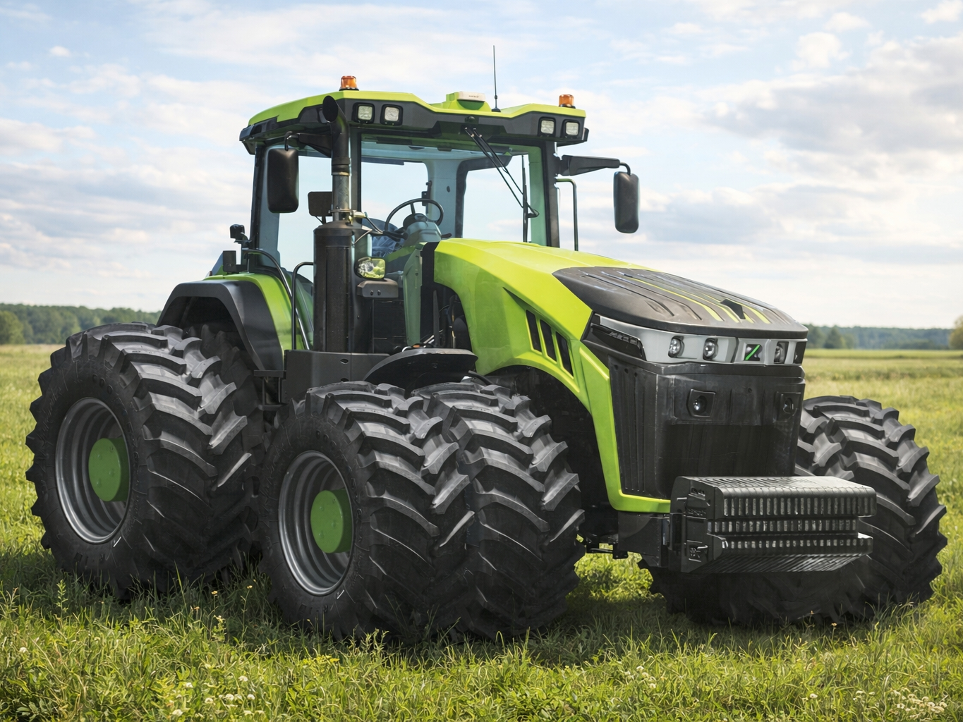 The Zoomlion 9D700, a hybrid tractor with 700+ hp, debuts in Russia! - My, Agroscout360, Agronews360, Tractor, Technologies, China, Agricultural machinery, Сельское хозяйство, Longpost
