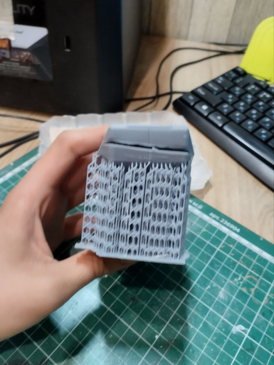 Another defect. The layers are peeling and the model is cracked in two places. What's wrong? - Problem, Stl, 3D печать, Longpost