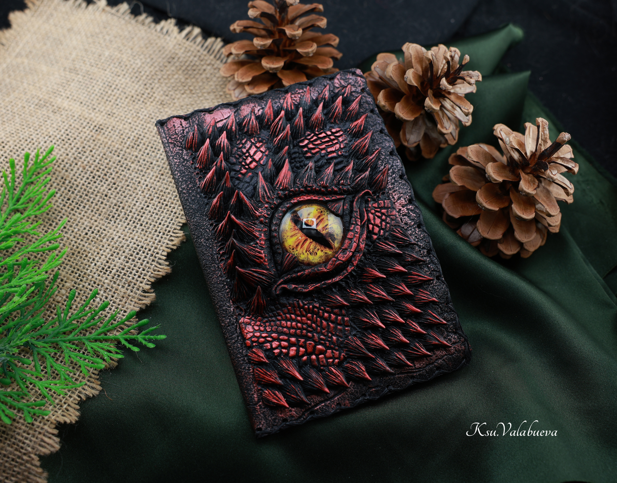 Dragon's Eye Passport Covers - Series Passport covers
, My, Polymer clay, Needlework without process, Handmade, Needlework, Cover, Eye of the Dragon, Longpost