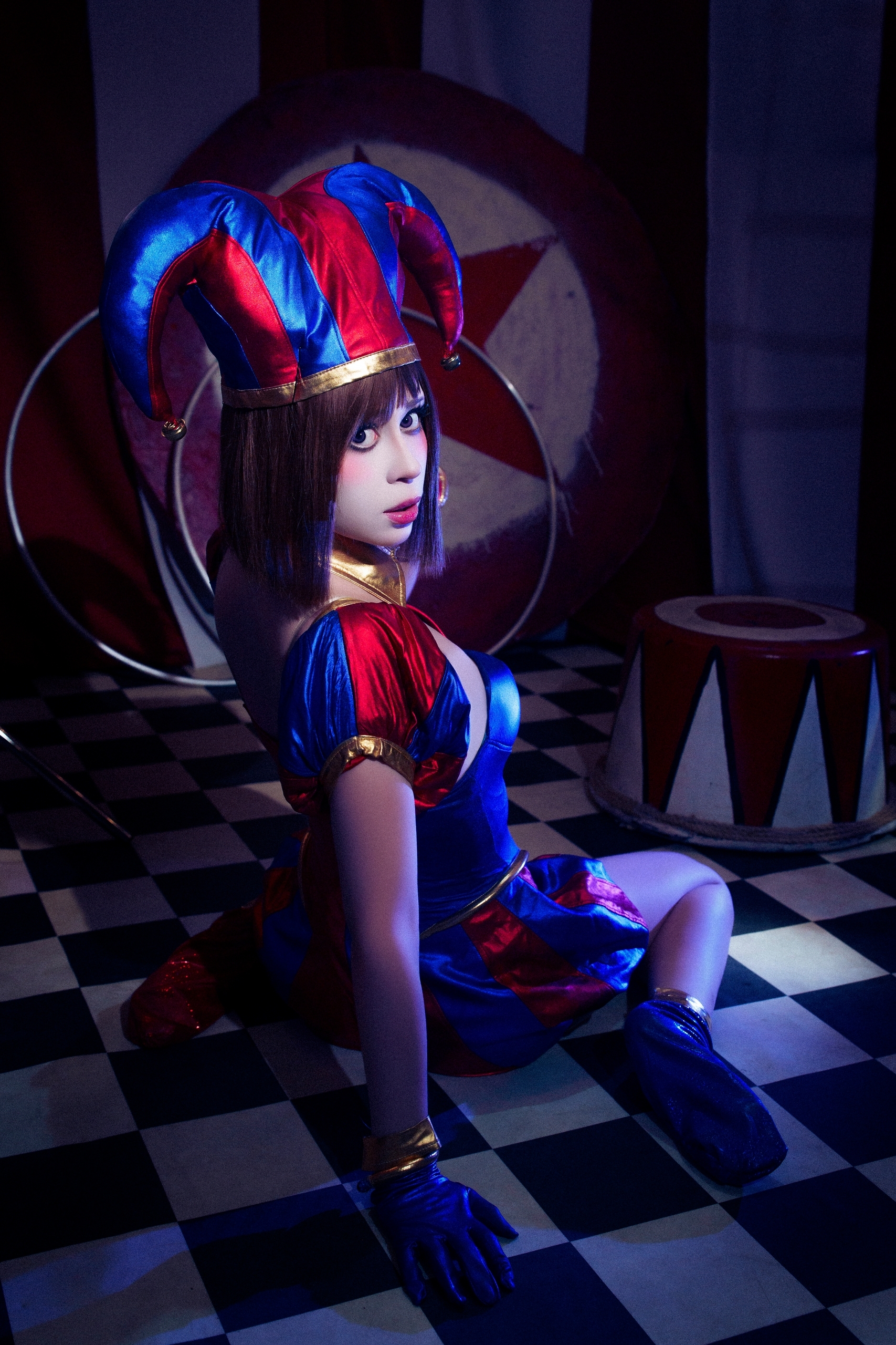 Memento cosplay by ezzechka - Series My Cosplays
, My, Anime, Cosplay, PHOTOSESSION, Cosplayers, Girls, Circus, Bodysuit