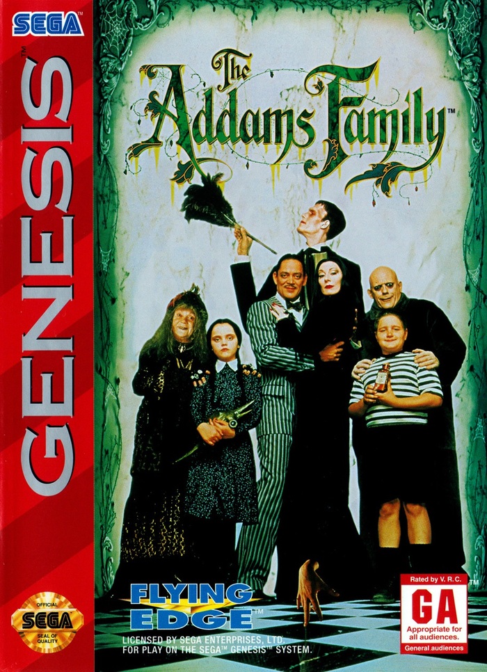 ������� ������� � ������� The Addams Family ��� Sega Genesis