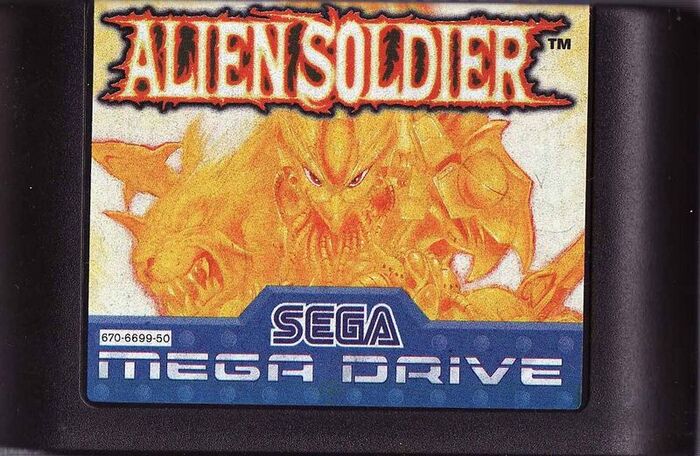 ������� ������� � �������� Alien Soldier, ����������� ������