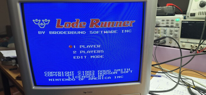 ����������� � NES �������� VGA