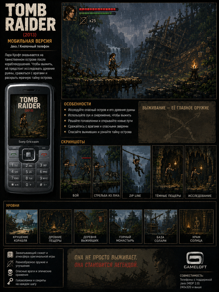 ��������� � ������ ������ Tomb Raider (2013)