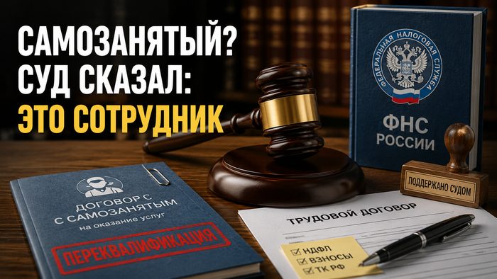 Договор ГПХ с самозанятым сэкономил ИП копейки, а стоил ему миллионов 0