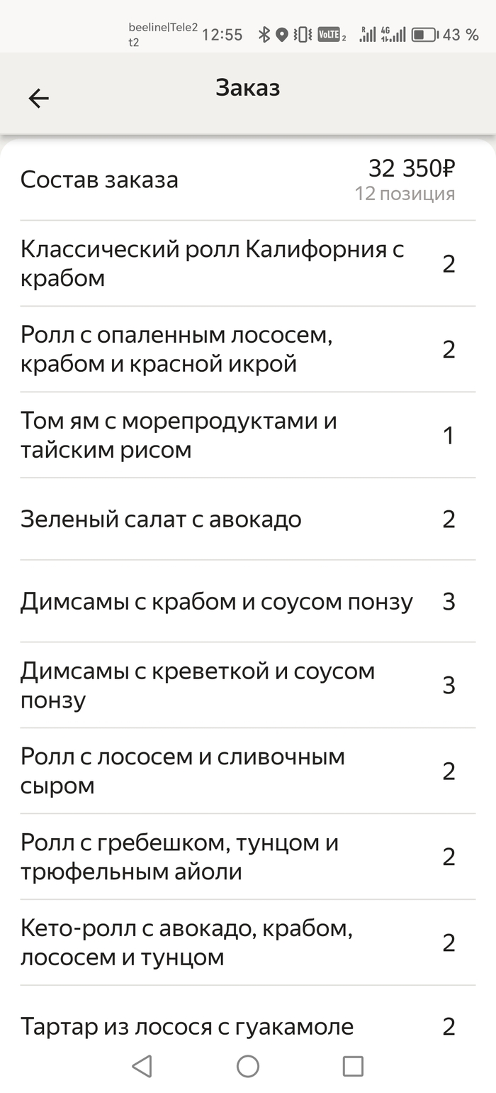 Вот это понимаю заказ