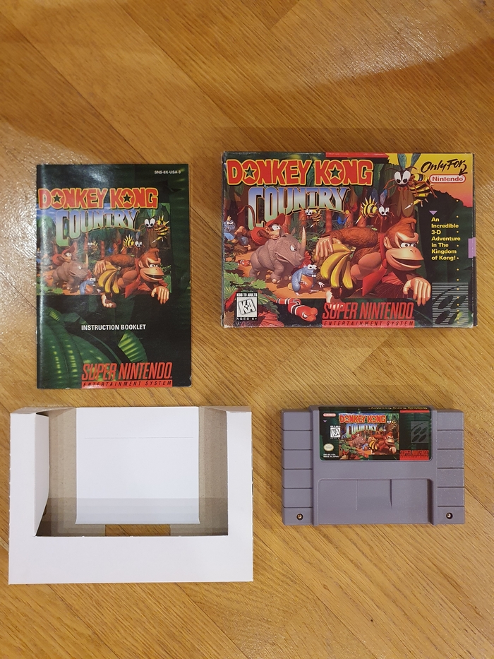 Cib �������� ������������ ���� Donkey Kong Country ��� Super Nintendo