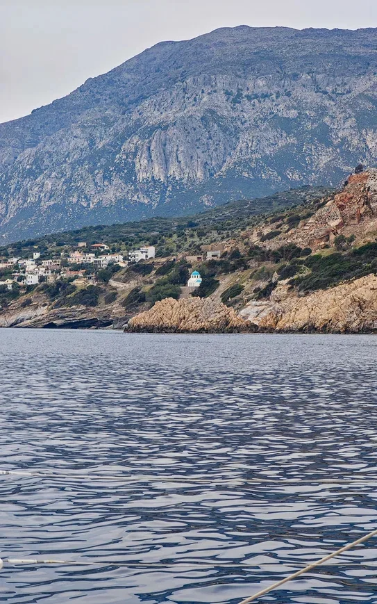 How Pikabu users sailed around Greece. Day 8, May 8. Samos Island, Ikaria. - Series Yacht Trips  Reports, My, Sea, Relaxation, Hike, Travels, Yachting, Yacht, Vacation, Sail, Sailboat, Video, Longpost, Peekaboo+