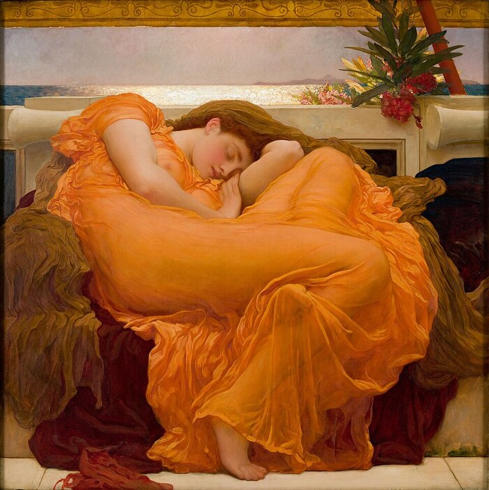 Flaming June, Frederic Lord Leighton (1830-1896)