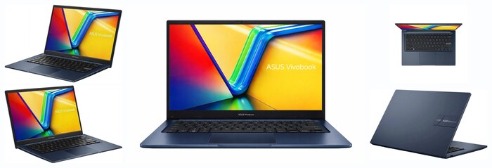 ������� ASUS Vivobook 14 (Intel i3, 8 ��, 128 ��, Win 11 + MS Office) �����