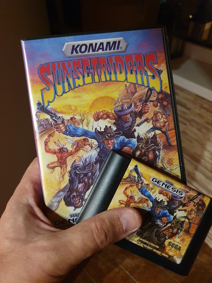 ������������ Sunset Riders ��� Sega Genesis