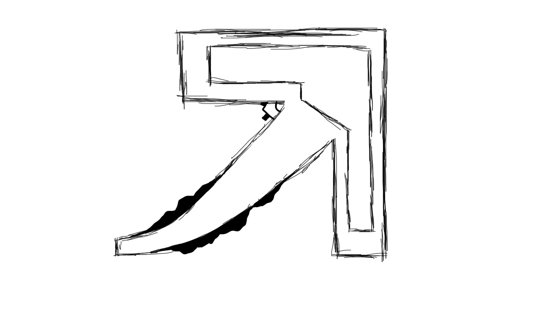 Conceptual Alphabet and Numbers (Nightmare Weekdays) - Series HalfLife, My, Concept Art, Concept, Alphabet, Design, Graphic design, Graphics, Style, Letters, Numbers, Drawing, Font, Typography, Longpost