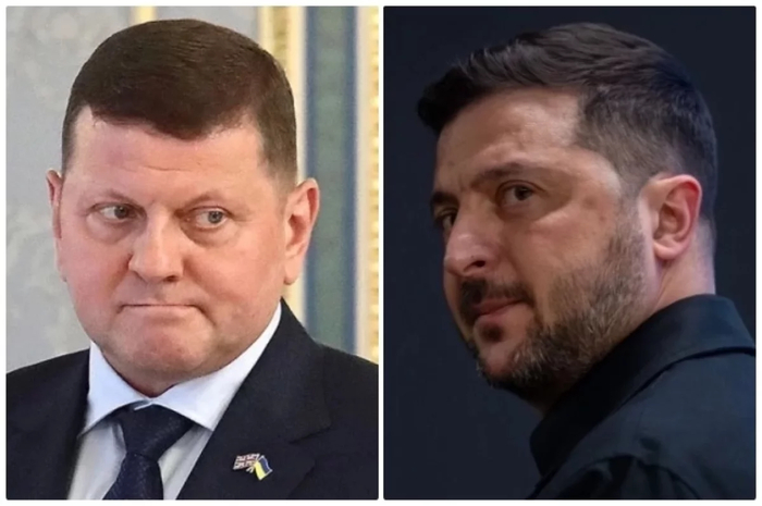 Валерий Залужный и Владимир Зеленский. Коллаж АиФ