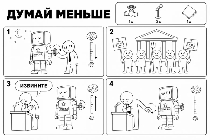 Кто незаметно крутит ручку, а потом все отрицает, повторяя это раз за разом?