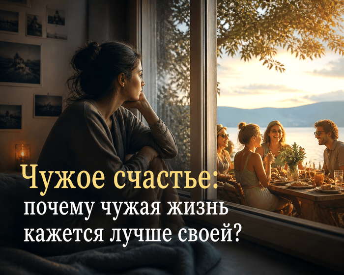 Чужое счастье: почему чужая жизнь кажется лучше своей?
