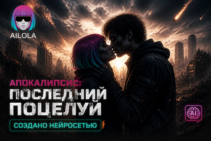 Апокалиптическое видео через нейросеть: как создать сцену последнего поцелуя с помощью ИИ