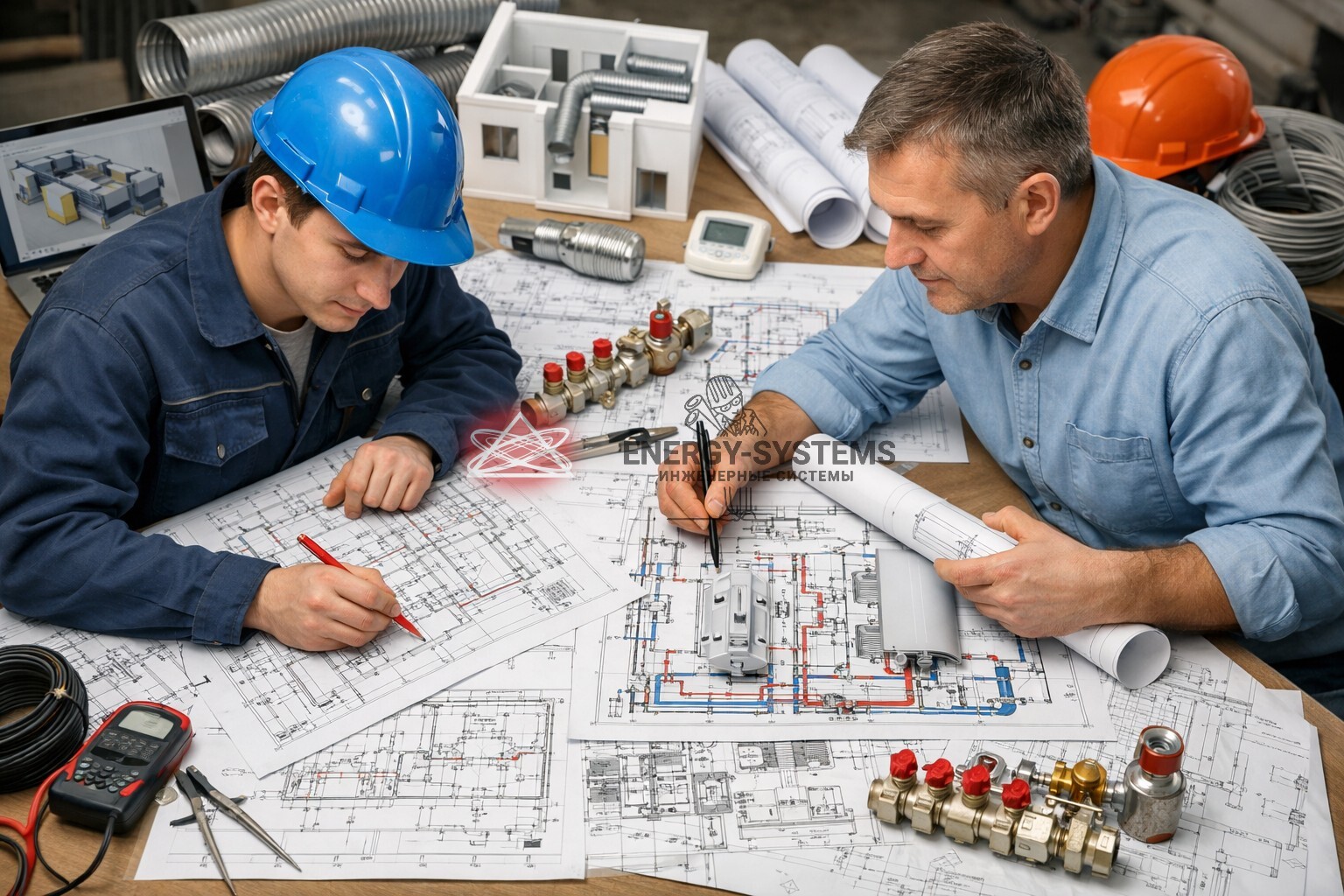 Electrical supply project for office premises - Engineering, Building, Design