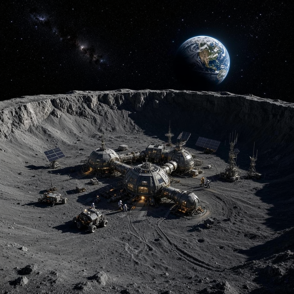 Art from a neural network - My, Neural Network Content, Neural network art, Neural Networks, Artificial Intelligence, Images, Telegram (link), moon, Crater