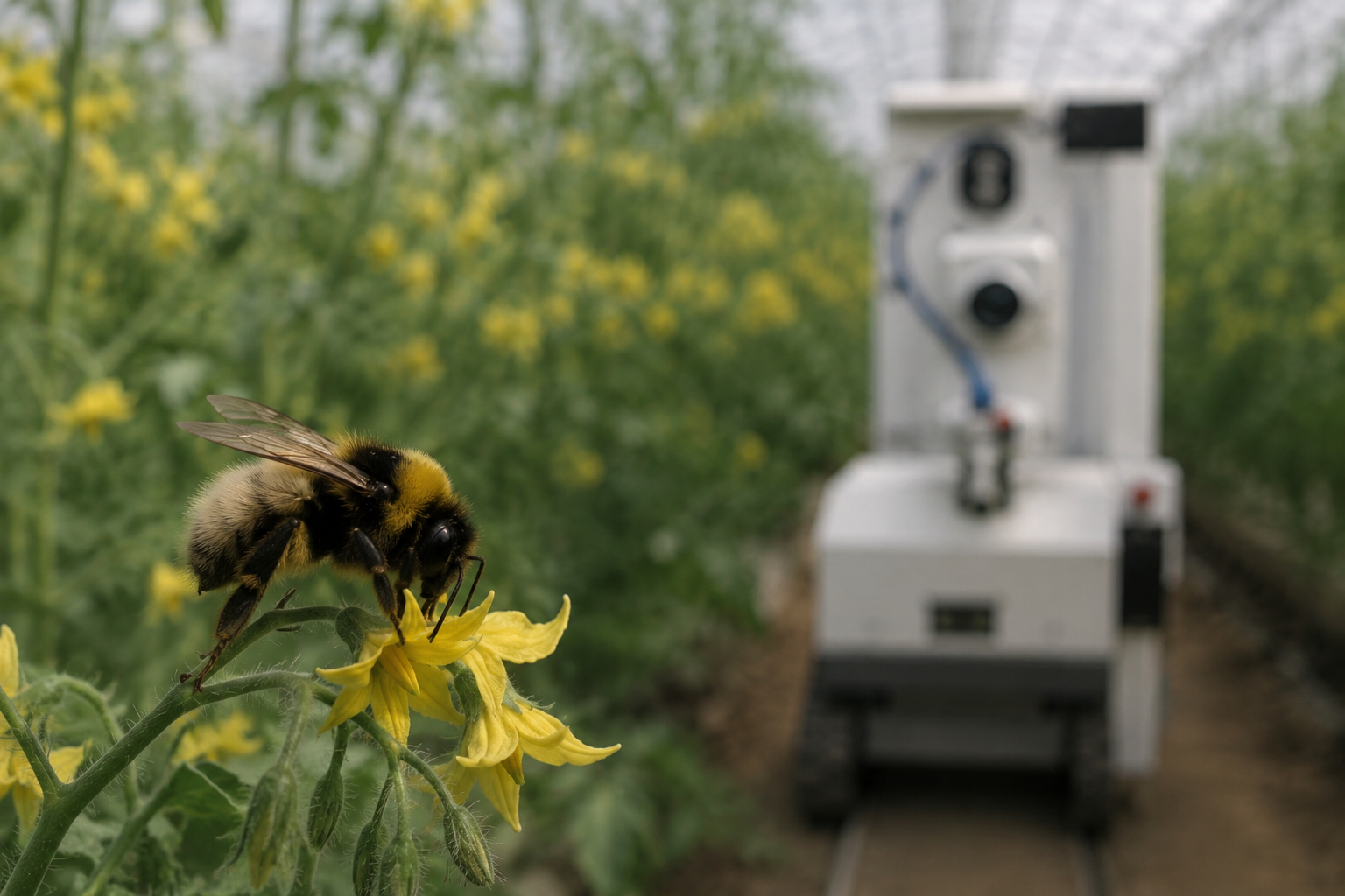 Who will pollinate the tomatoes if the bumblebees go on vacation? - Technics, Technologies, Innovations, Bumblebee, Bees, Tomatoes, Сельское хозяйство, Inventions, Longpost