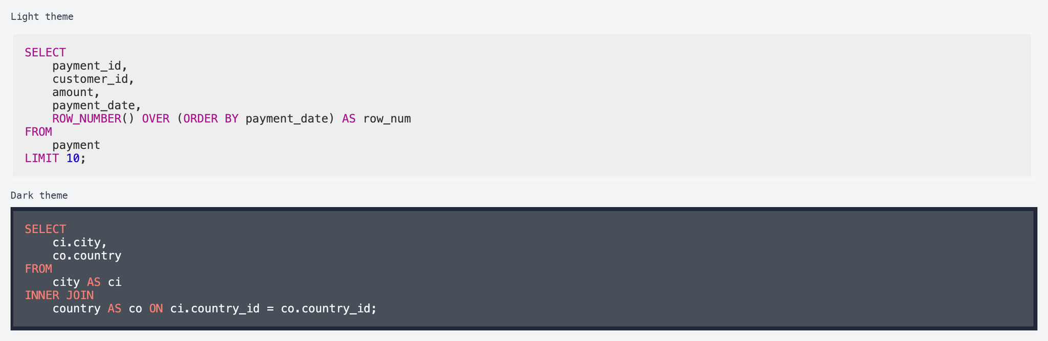 How I Made a Lightweight SQL Highlighter Tool Without Heavy Dependencies - My, SQL, Javascript, Frontend, Highlight