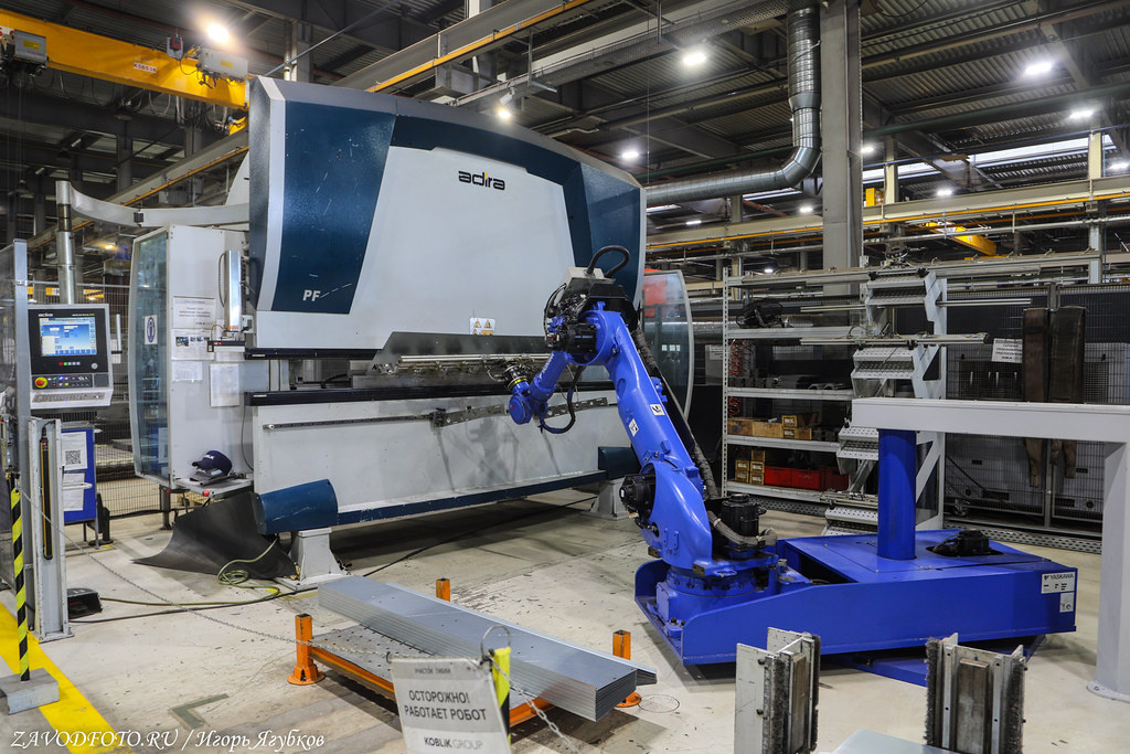 What is the new KOBLiK GROUP plant in Voronezh like? It makes semi-trailers for agriculture (part 1). - Series My Industrial Reports  MECHANICAL ENGINEERING, My, Production, Industry, Russian production, Import substitution, Factory, Longpost