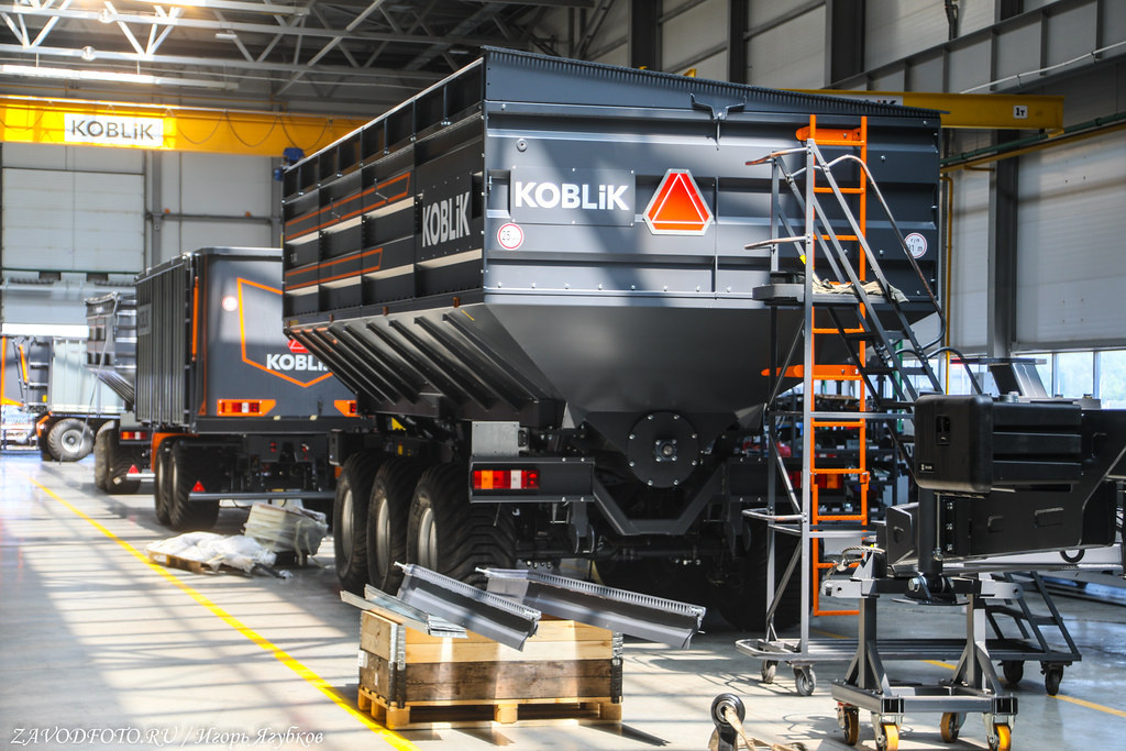 What is the new KOBLiK GROUP plant in Voronezh like, where they make semi-trailers for agriculture (part 2)? - Series My Industrial Reports  MECHANICAL ENGINEERING, My, Factory, Import substitution, Russian production, Industry, Production, Video, Rutube, Longpost