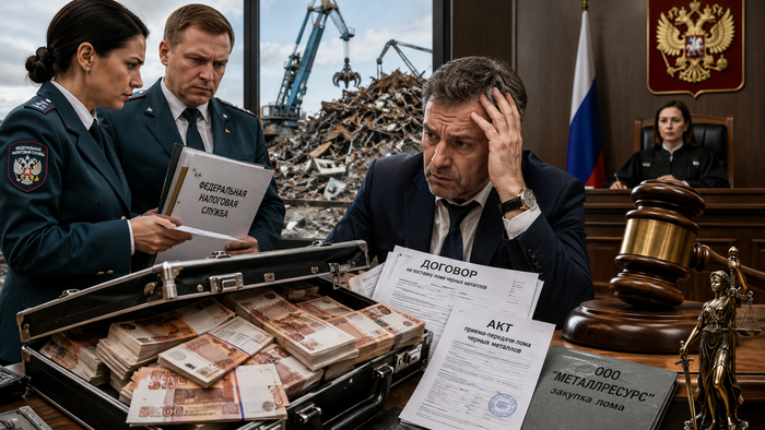 Директор вывел 52 миллиона под предлогом покупки лома