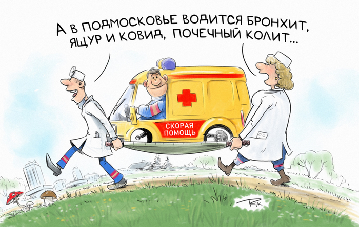 к одной из статей в газету - про болезни региона и работу медиков